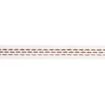 85181 | Portola Tape Narrow Indoor/Outdoor - Flax Schumacher Portola Tape Narrow Indoor/Outdoor trim in Flax (85181)