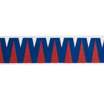 Schumacher Prado Tape trim in Blue & Red (76063)
