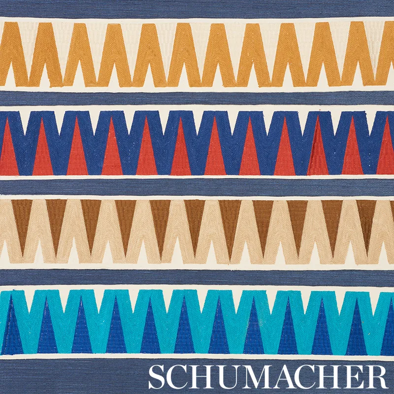 76061 | Prado Tape - Saffron Schumacher Prado Tape trim in Saffron (76061)
