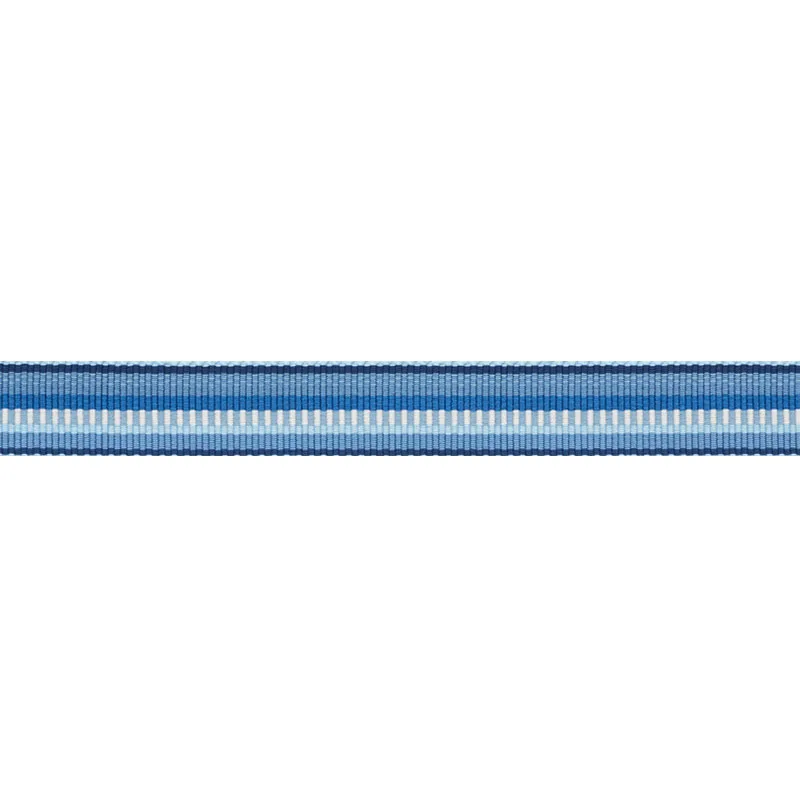 Schumacher Primavera Tape Narrow trim in Sea (75981)