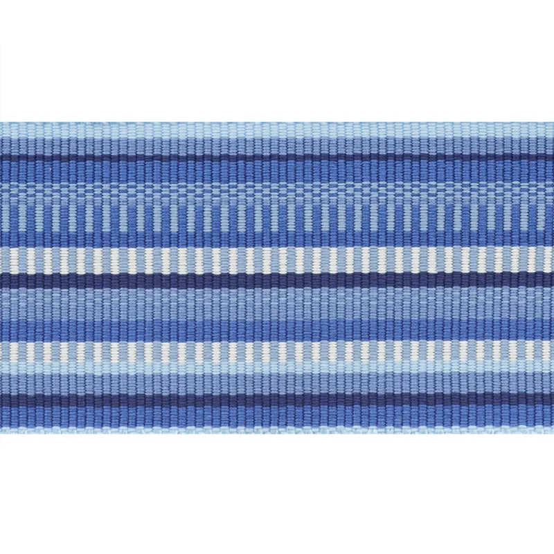 Schumacher Primavera Tape Wide trim in Sea (75991)