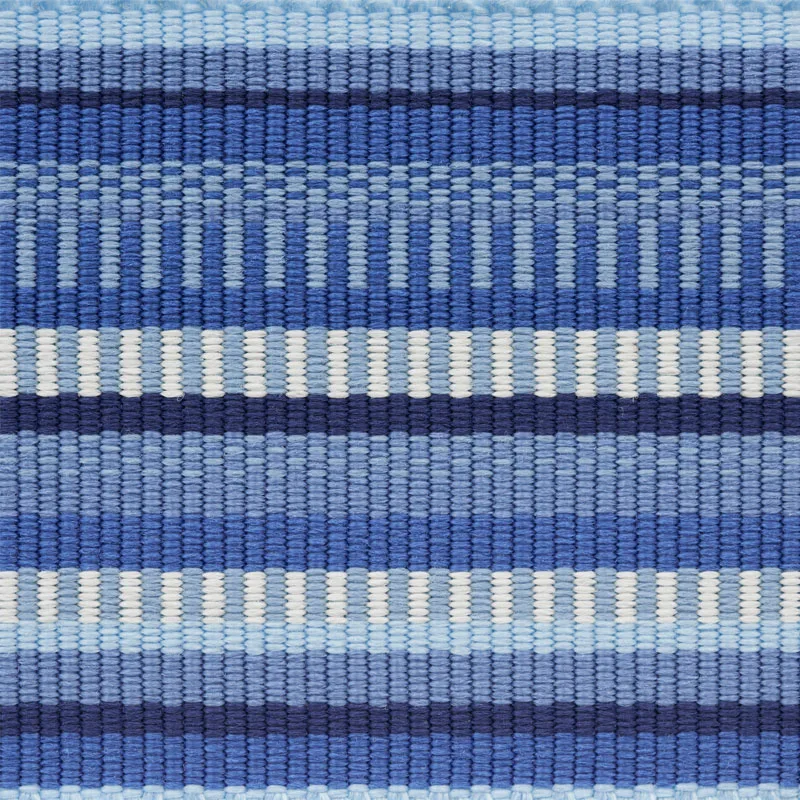 75991 | Primavera Tape Wide - Sea Schumacher Primavera Tape Wide trim in Sea (75991)