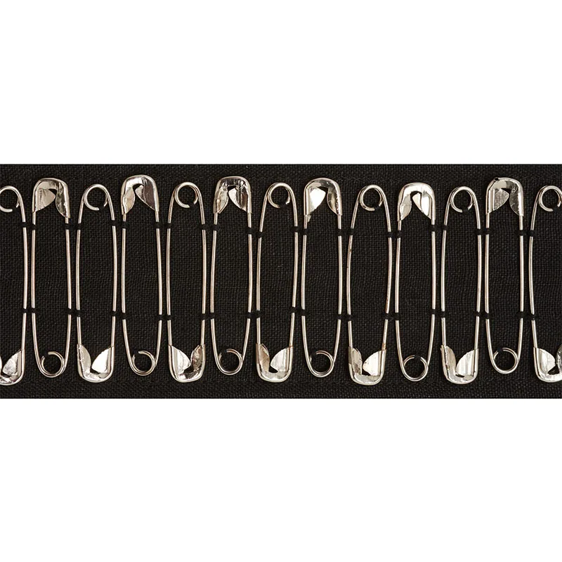 Schumacher Punk Rock Mix Tape trim in Black (77270)