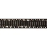 77270 | Punk Rock Mix Tape - Black Schumacher Punk Rock Mix Tape trim in Black (77270)