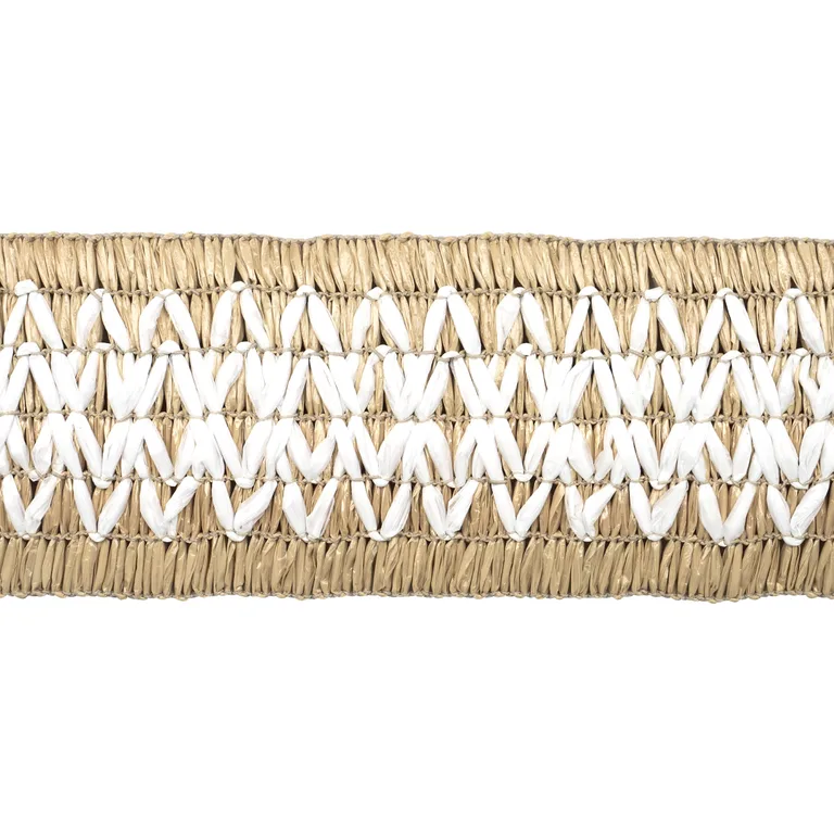 Schumacher Raphiinae Tape trim in Natural (83550)