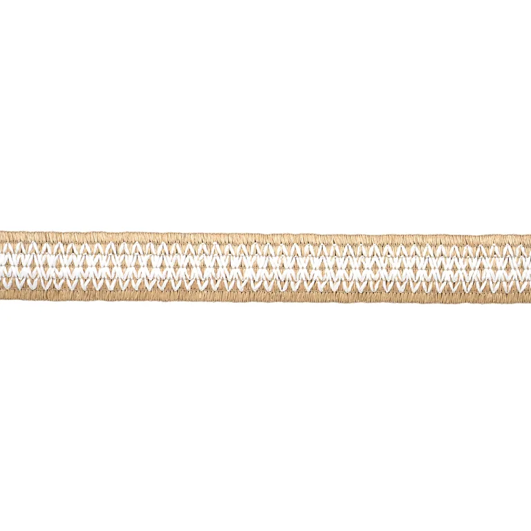 Schumacher Raphiinae Tape trim in Natural (83550)