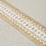 83550 | Raphiinae Tape - Natural Schumacher Raphiinae Tape trim in Natural (83550)