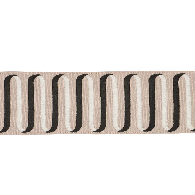 Schumacher Ribbon Tape trim in Cream (86341)