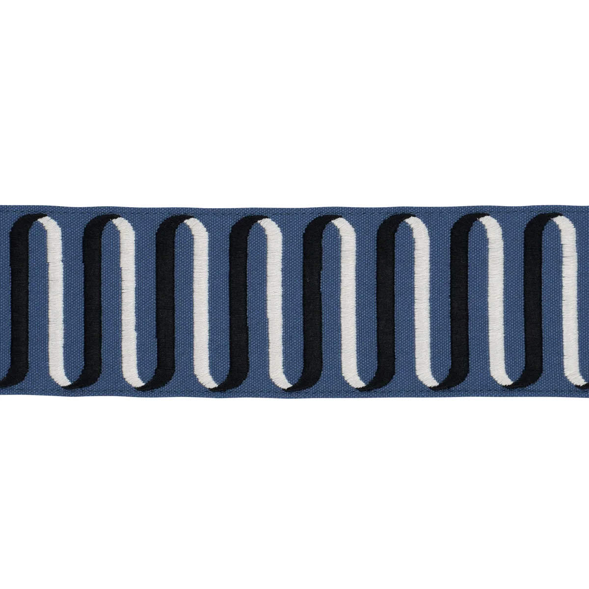 Schumacher Ribbon Tape trim in Navy (86342)