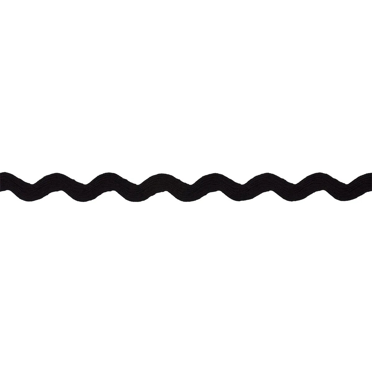 Schumacher Ric Rac Tape Large trim in Black (82724)