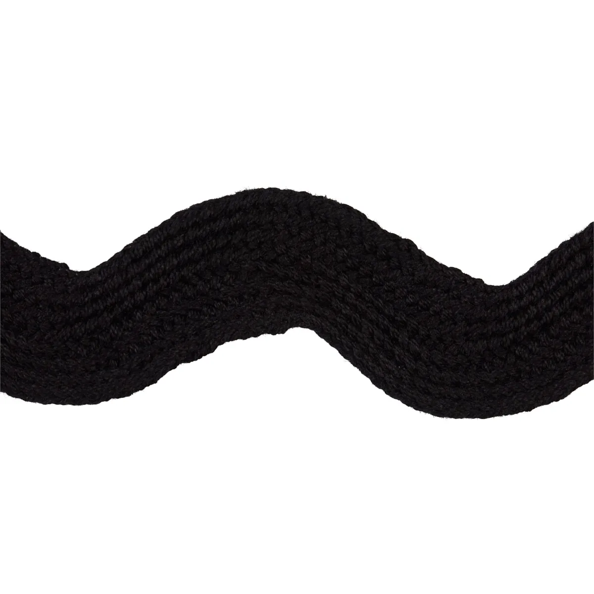 Schumacher Ric Rac Tape Large trim in Black (82724)