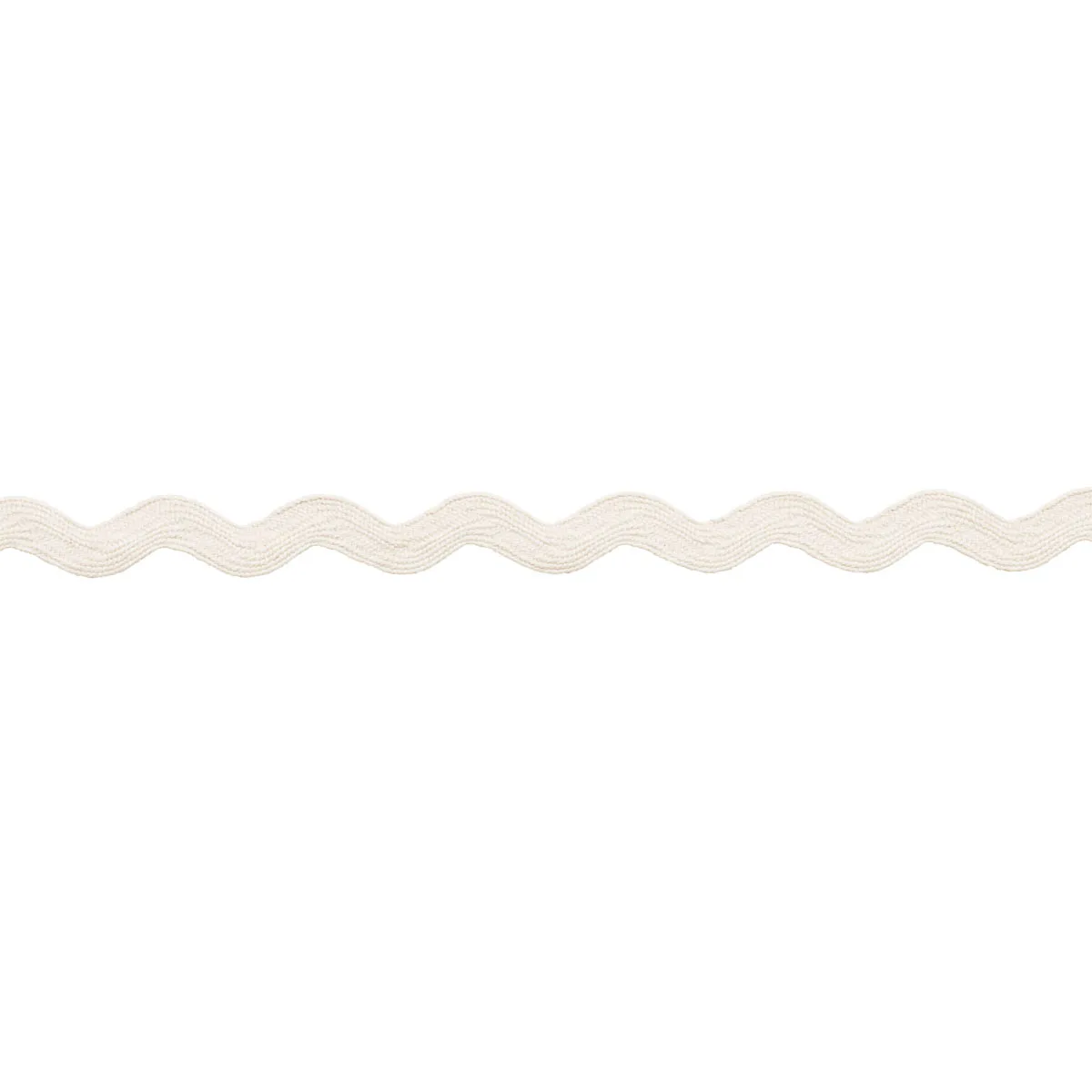 Schumacher Ric Rac Tape Large trim in Ivory (82725)