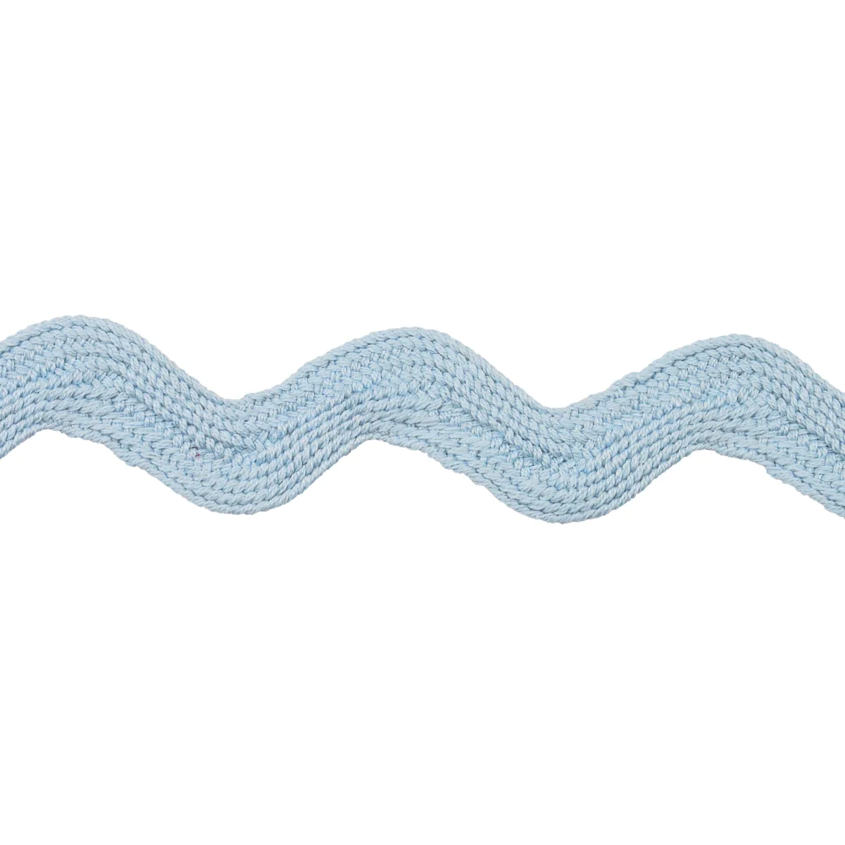 Schumacher Ric Rac Tape Large trim in Pale Blue (82727)