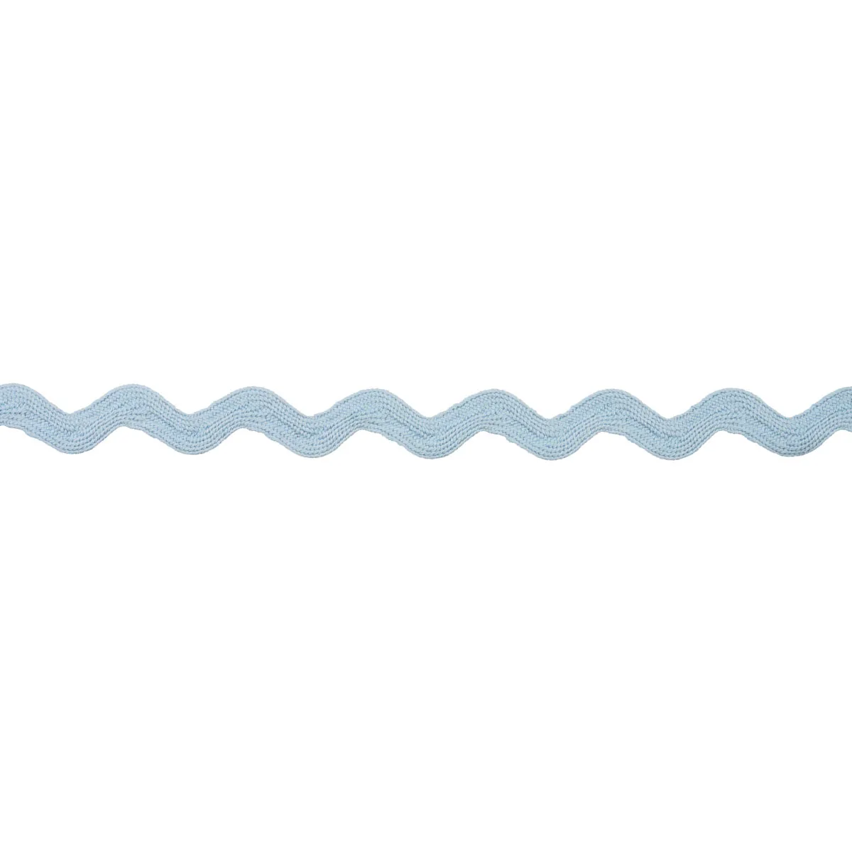Schumacher Ric Rac Tape Large trim in Pale Blue (82727)