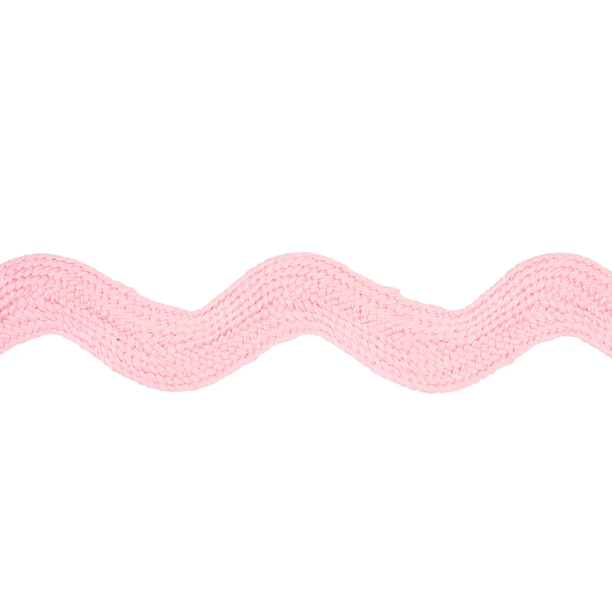 Schumacher Ric Rac Tape Large trim in Pale Pink (82720)