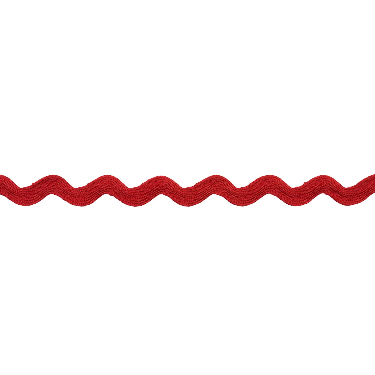 Schumacher Ric Rac Tape Large trim in Rosso (82723)