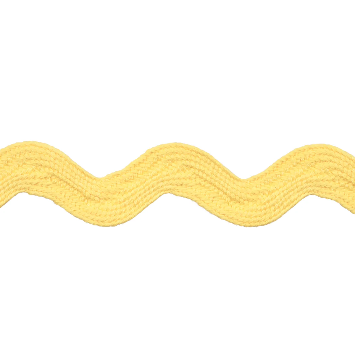 Schumacher Ric Rac Tape Large trim in Yellow (82728)