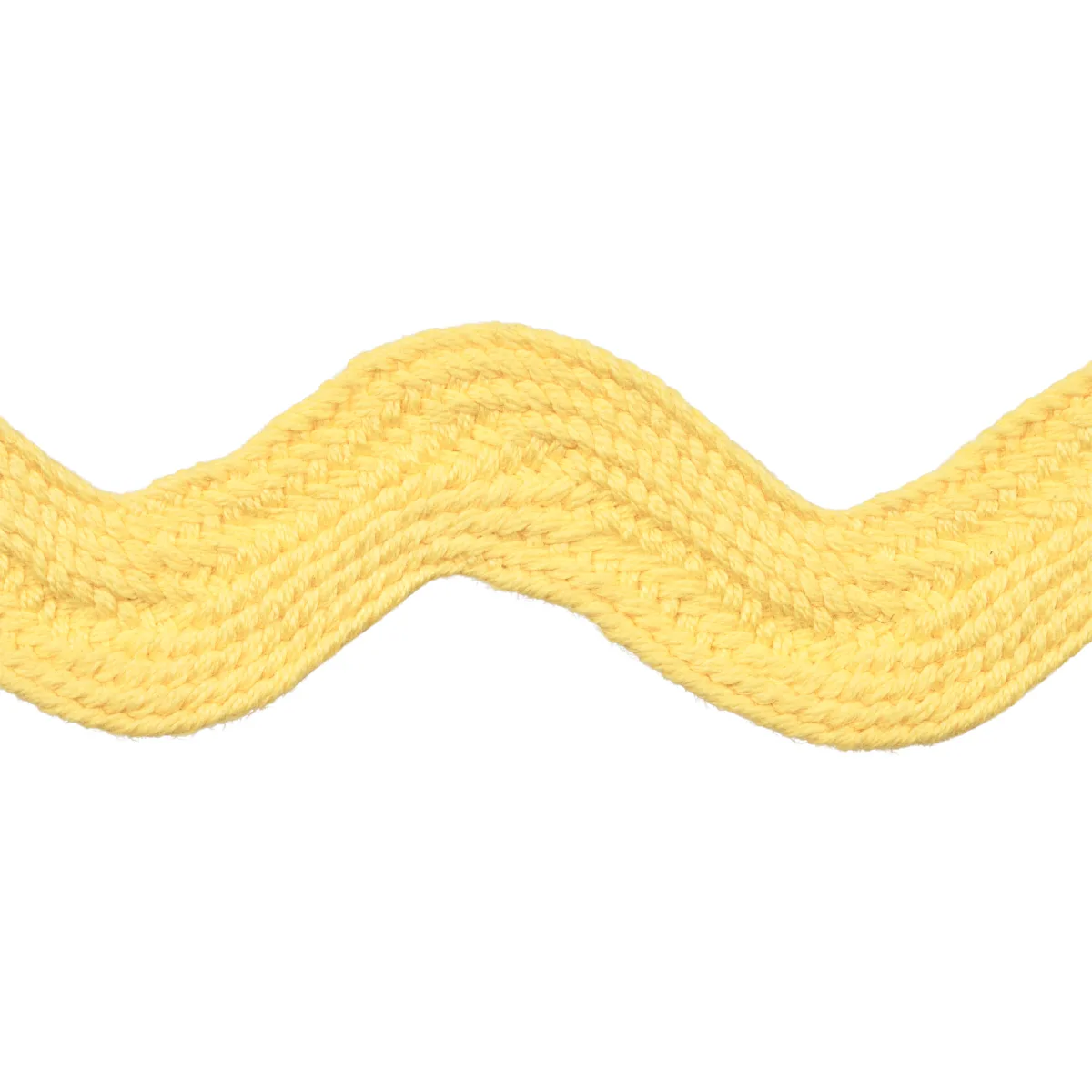 Schumacher Ric Rac Tape Large trim in Yellow (82728)