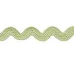 82712 | Ric Rac Tape Medium - Celadon Schumacher Ric Rac Tape Medium trim in Celadon (82712)