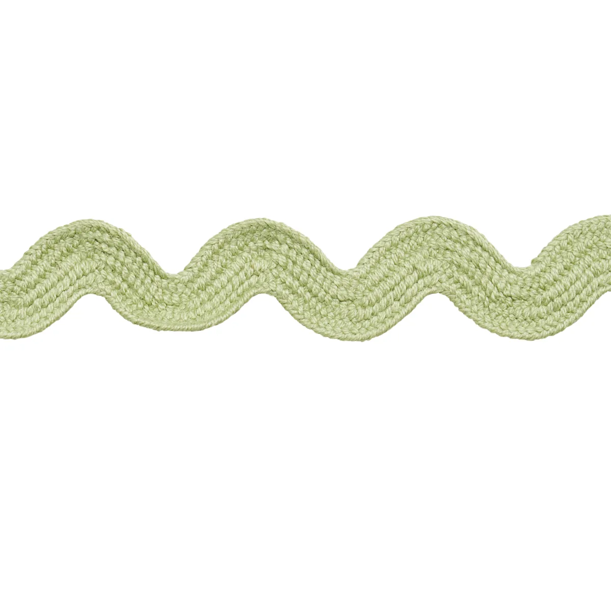 Schumacher Ric Rac Tape Medium trim in Celadon (82712)