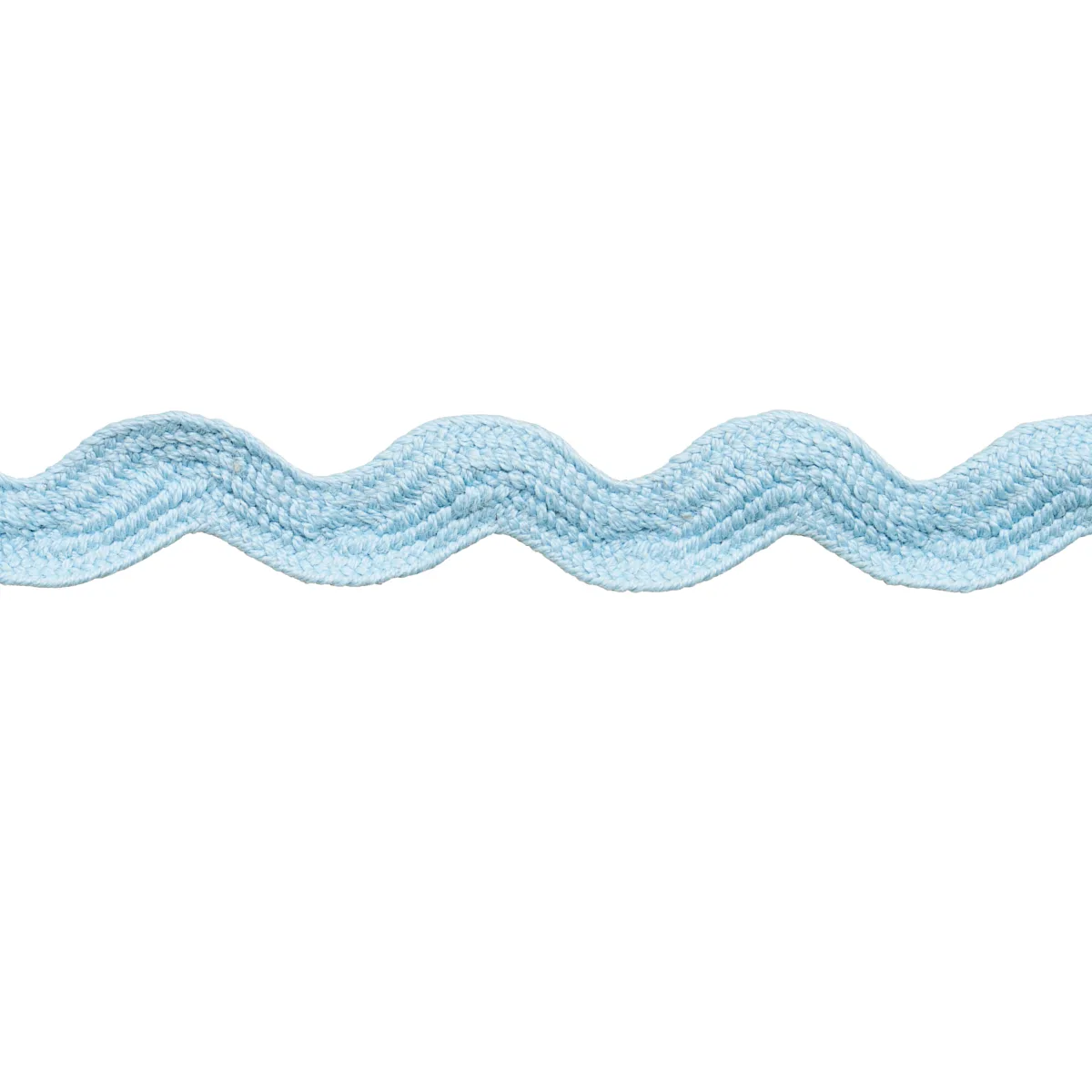 Schumacher Ric Rac Tape Medium trim in Pale Blue (82717)