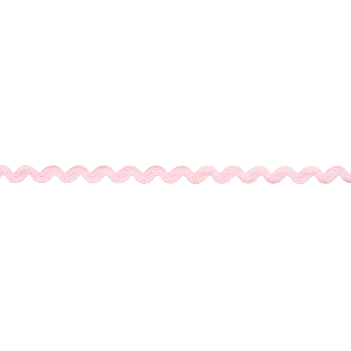 Schumacher Ric Rac Tape Medium trim in Pale Pink (82710)