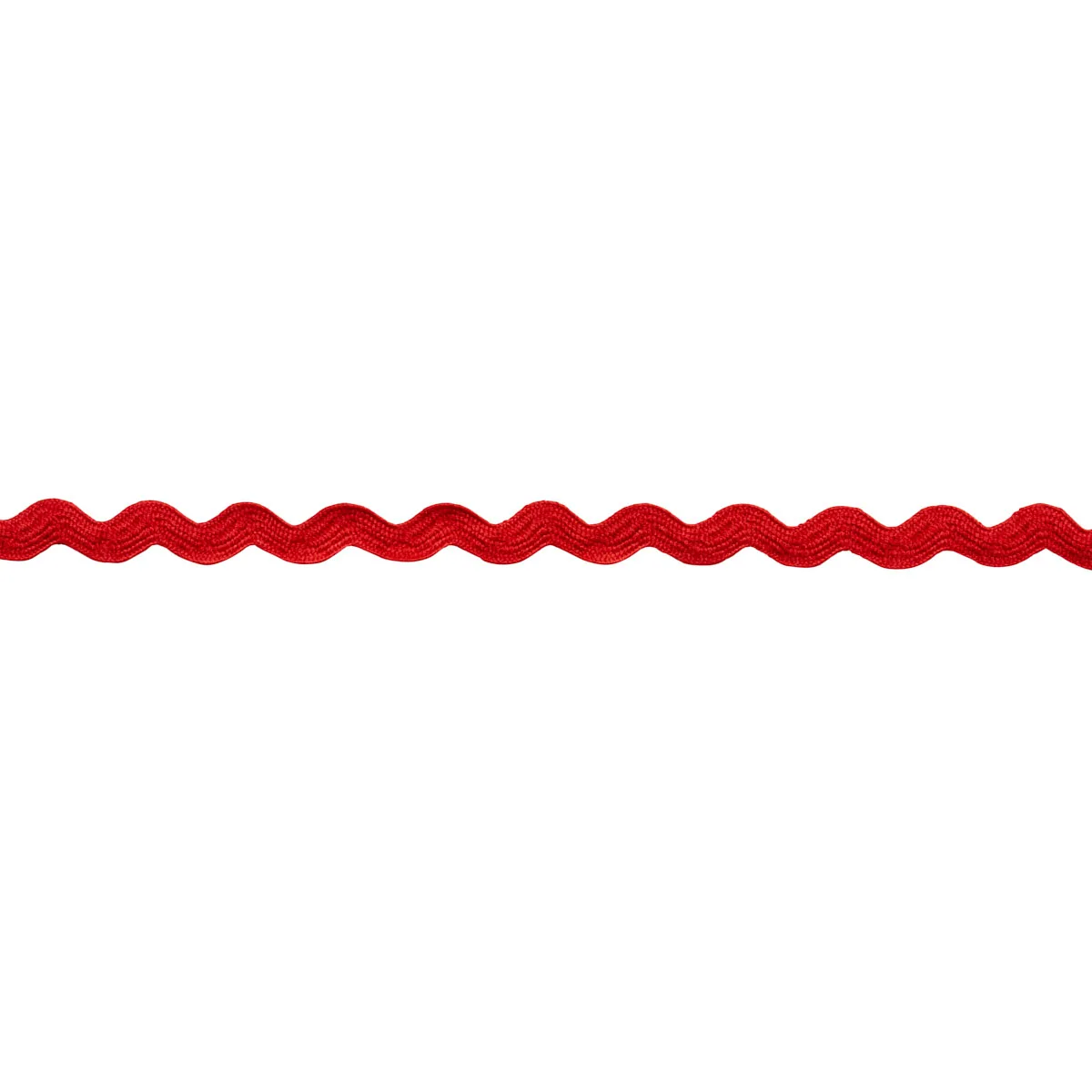 Schumacher Ric Rac Tape Medium trim in Rosso (82713)