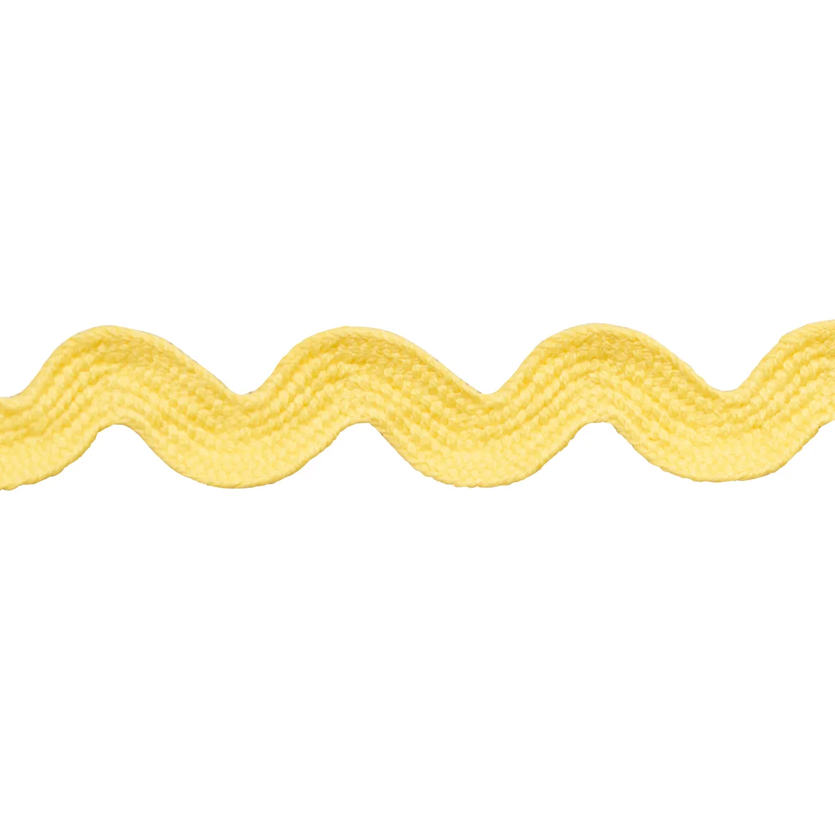 Schumacher Ric Rac Tape Medium trim in Yellow (82718)
