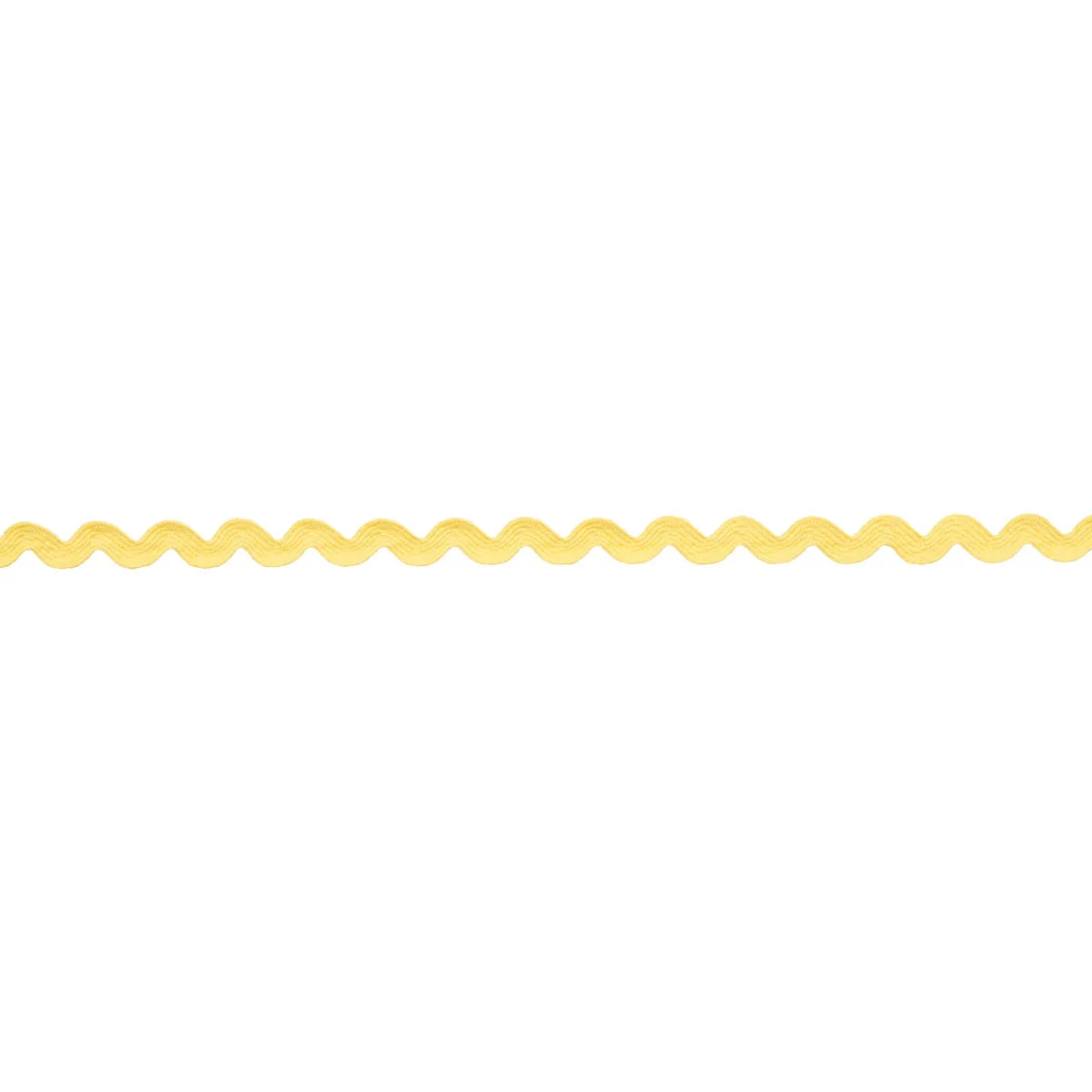Schumacher Ric Rac Tape Medium trim in Yellow (82718)