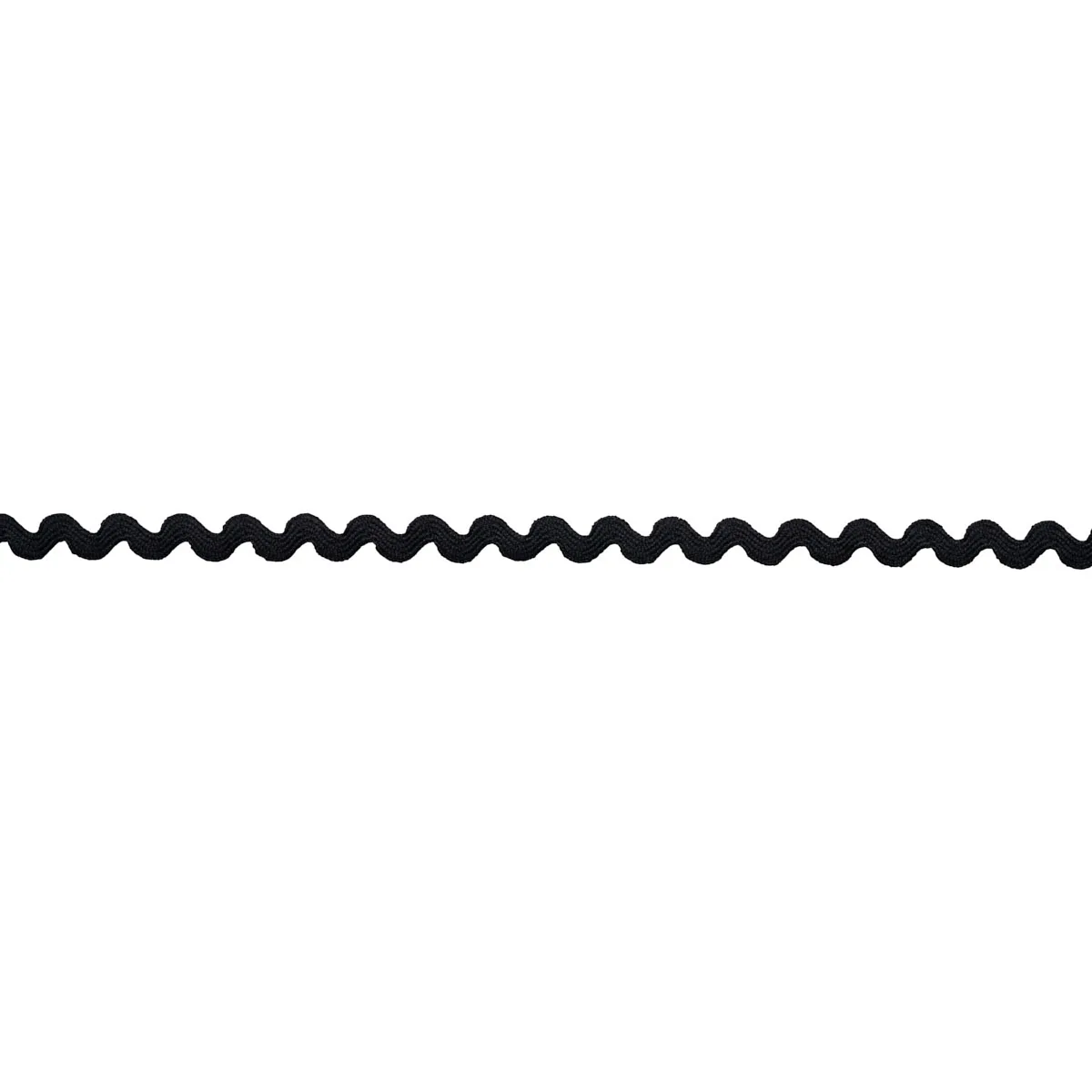 Schumacher Ric Rac Tape Small trim in Black (82704)
