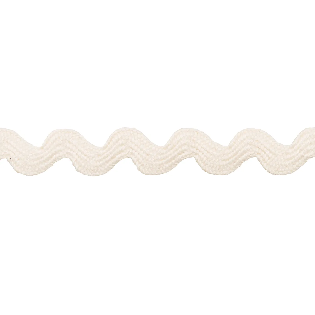 Schumacher Ric Rac Tape Small trim in Ivory (82705)