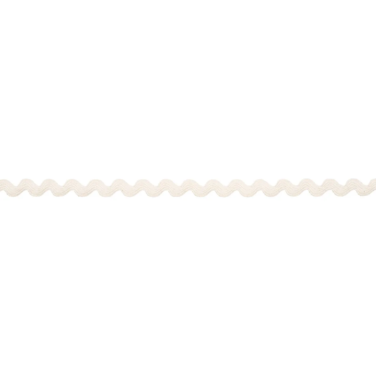 Schumacher Ric Rac Tape Small trim in Ivory (82705)