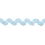82707 | Ric Rac Tape Small - Pale Blue Schumacher Ric Rac Tape Small trim in Pale Blue (82707)