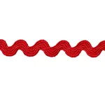 82703 | Ric Rac Tape Small - Rosso Schumacher Ric Rac Tape Small trim in Rosso (82703)