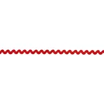 82703 | Ric Rac Tape Small - Rosso Schumacher Ric Rac Tape Small trim in Rosso (82703)