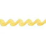 82708 | Ric Rac Tape Small - Yellow Schumacher Ric Rac Tape Small trim in Yellow (82708)