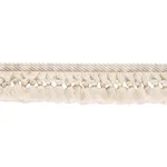 85680 | Rosalind Tassel Trim - Ivory Schumacher Rosalind Tassel Trim in Ivory (85680)