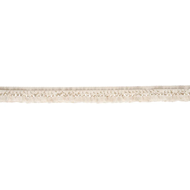Schumacher Rosalind Tassel Trim in Ivory (85680)