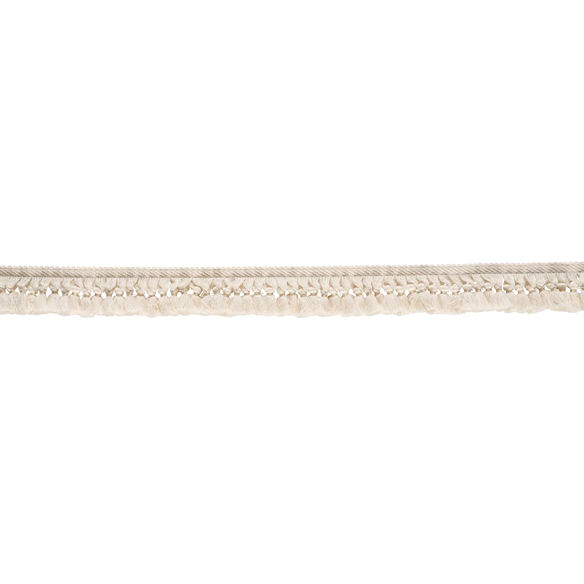 Schumacher Rosalind Tassel Trim in Ivory (85680)