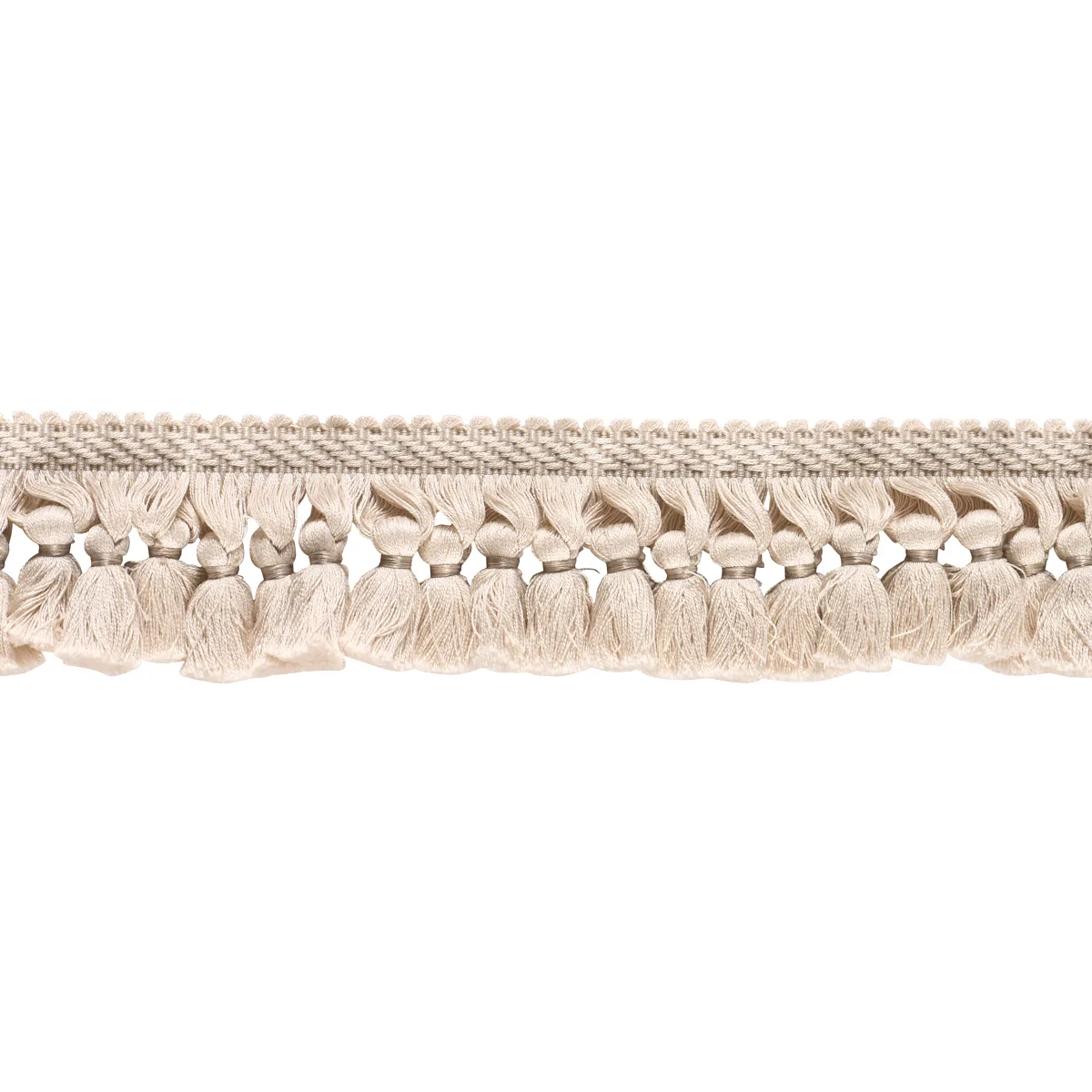 Schumacher Rosalind Tassel Trim in Natural (85681)