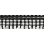 79393 | Rosaly Tape - Black Schumacher Rosaly Tape trim in Black (79393)