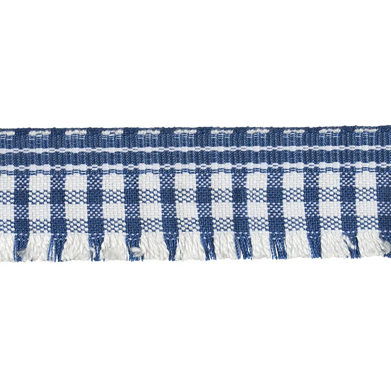 Schumacher Rosaly Tape trim in Blue (79392)
