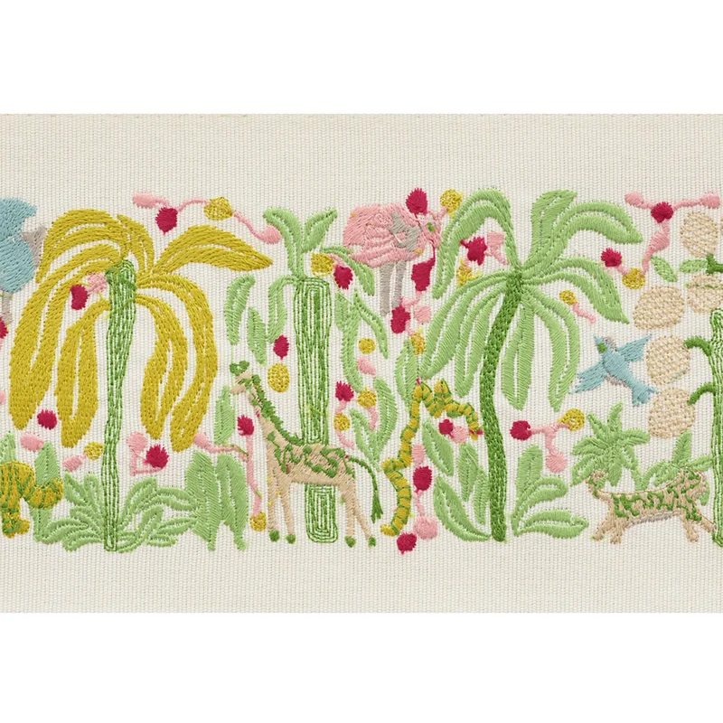 Schumacher Rousseau Tape trim in Citron (74320)