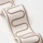 84623 | Royere Scroll - Ivory Schumacher Royere Scroll trim in Ivory (84623)