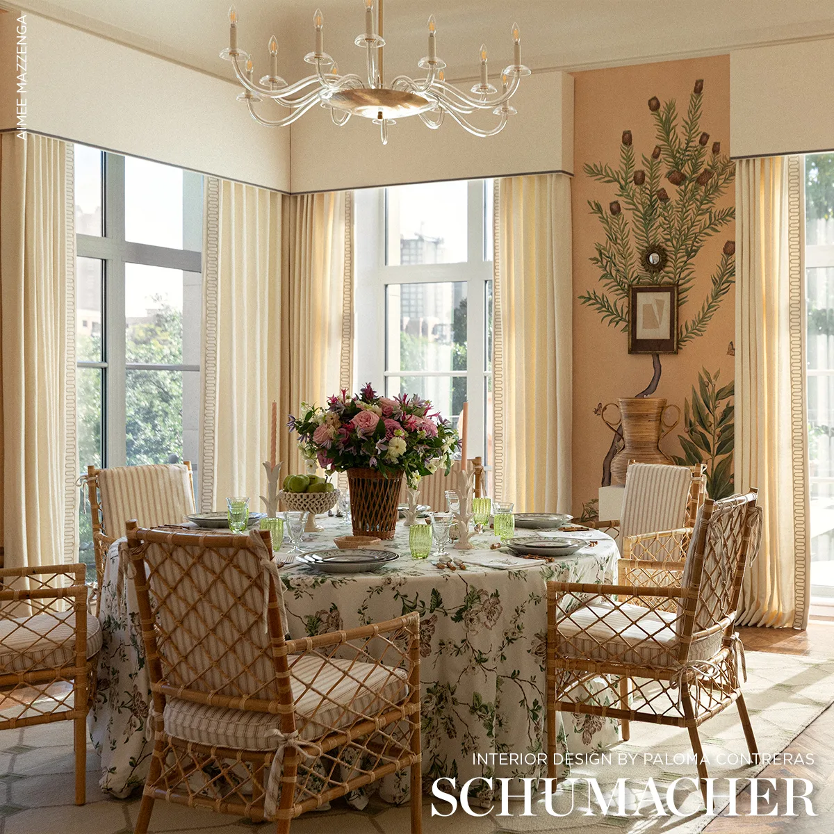 84623 | Royere Scroll - Ivory Schumacher Royere Scroll trim in Ivory (84623)