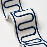 84620 | Royere Scroll - Marine Schumacher Royere Scroll trim in Marine (84620)