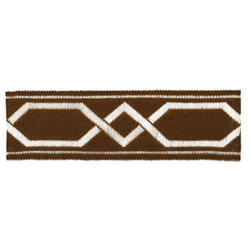 Schumacher Saint Tropez Braid trim in Java (63093)