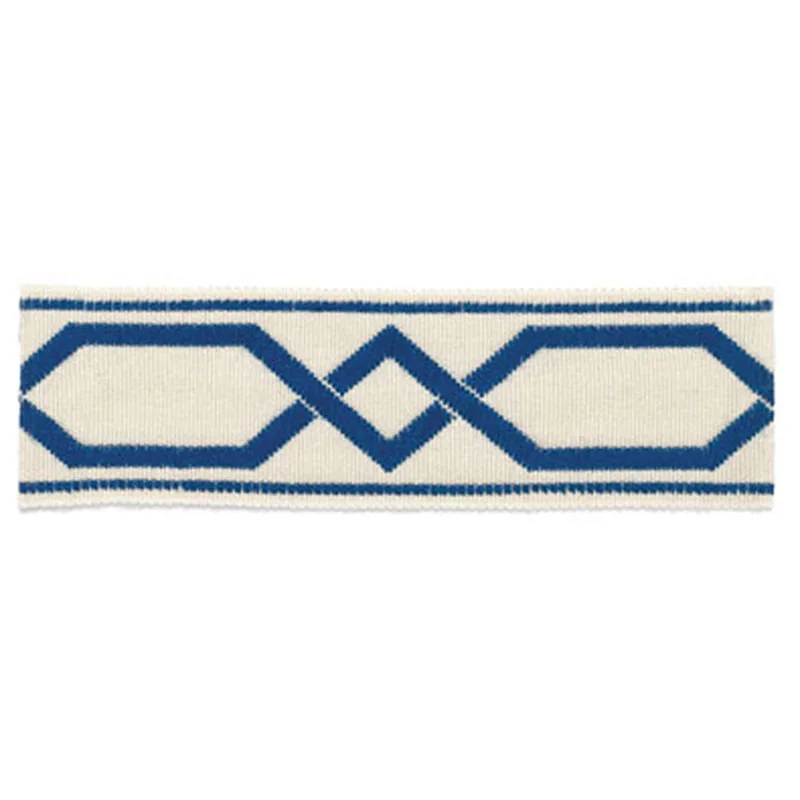 Schumacher Saint Tropez Braid trim in Marine (63090)