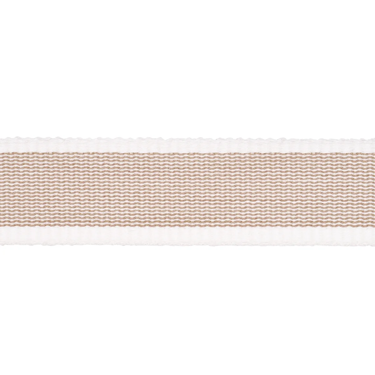 Schumacher Sandpiper Tape Narrow trim in Natural (83891)