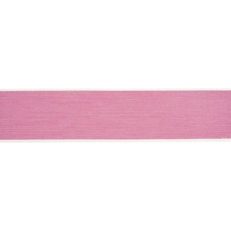 79381 | Sandpiper Tape Wide - Pink Schumacher Sandpiper Tape Wide trim in Pink (79381)